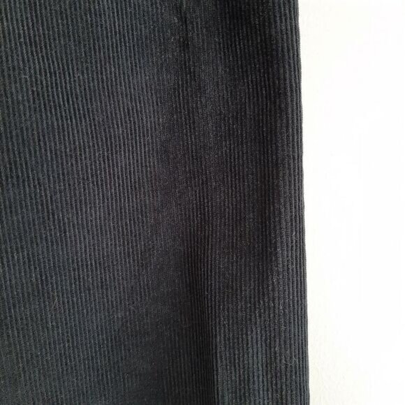 J.CREW 100% Cotton Slim Straight Leg Corduroy Pants Black Men's Sz 32 - Picture 9 of 11